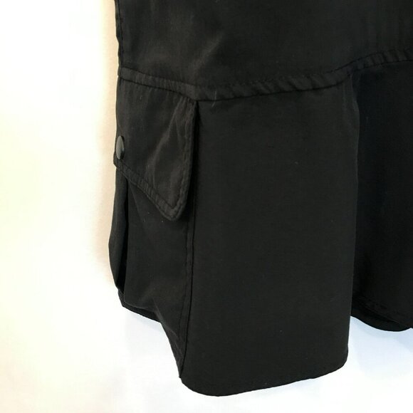 Royal Robbins Outdoor Skirt Adventure Flare Pockets Black Women's Sz 14 Active - Picture 4 of 14
